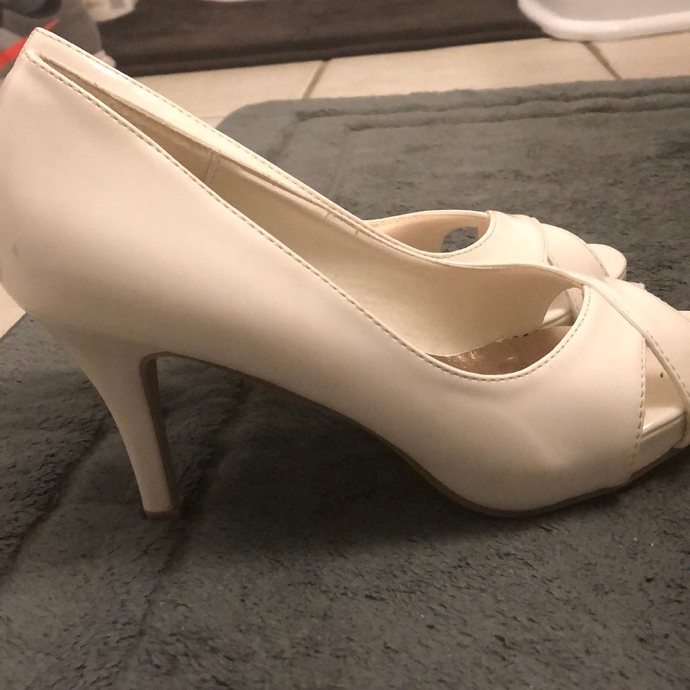White heels